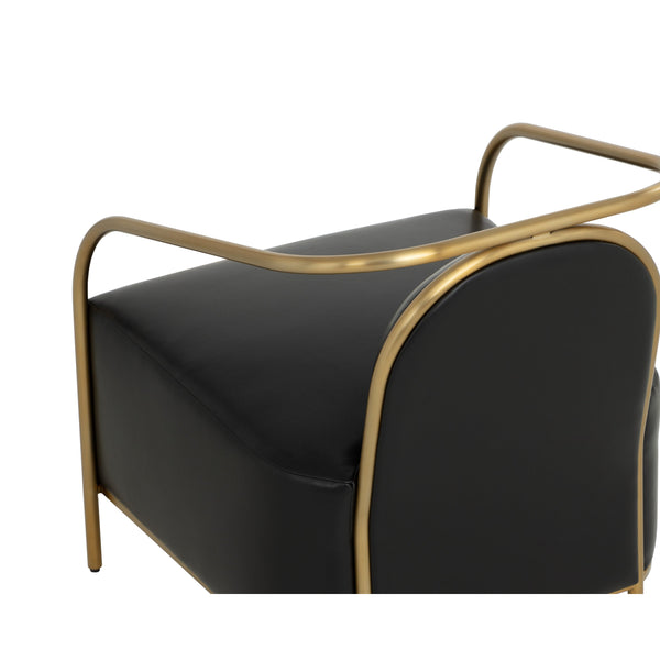 Cicero Lounge Chair - Cantina Black