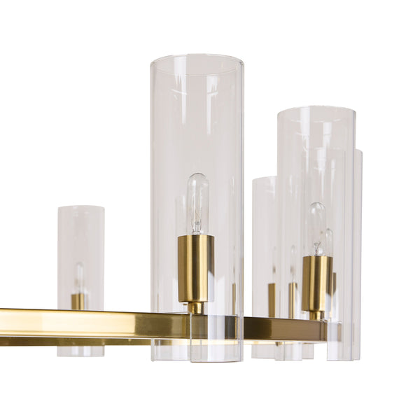 Clarabelle Chandelier Large - Brass