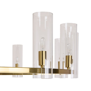 Clarabelle Chandelier Large - Brass