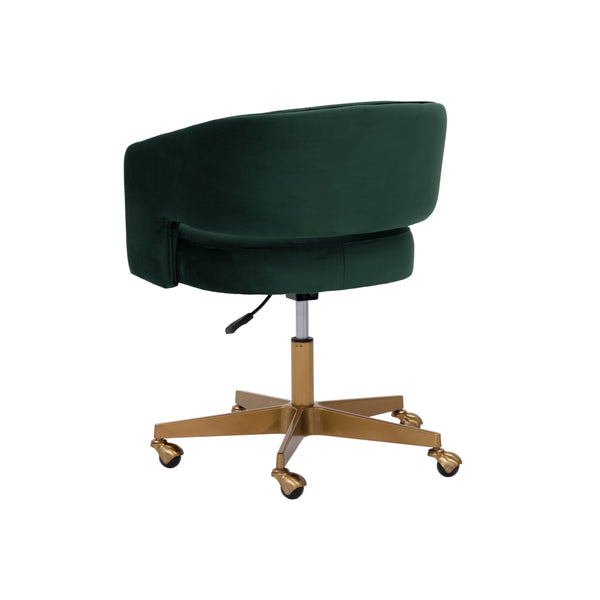 Claren Office Chair - Deep Green Sky
