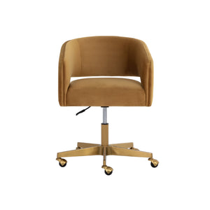 Claren Office Chair - Gold Sky