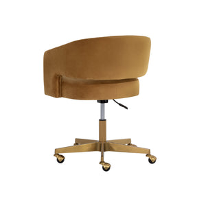 Claren Office Chair - Gold Sky
