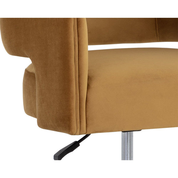 Claren Office Chair - Gold Sky