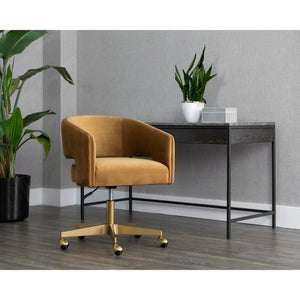 Claren Office Chair - Gold Sky