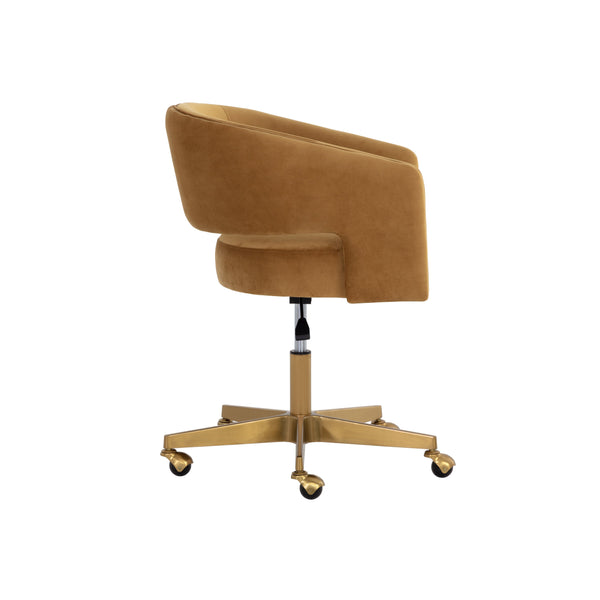 Claren Office Chair - Gold Sky