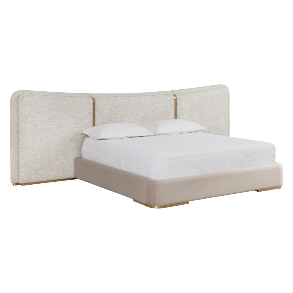 Clarimond Bed King - Hailey Moon / Meg Taupe