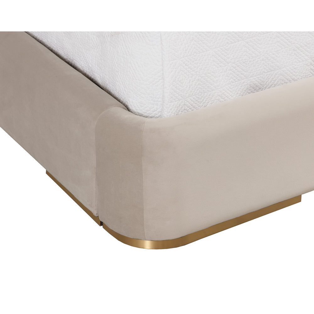 Clarimond Bed King - Hailey Moon / Meg Taupe