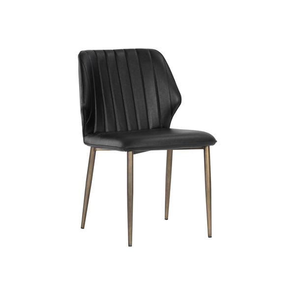 Clinton Dining Chair - Bronze - Bravo Black