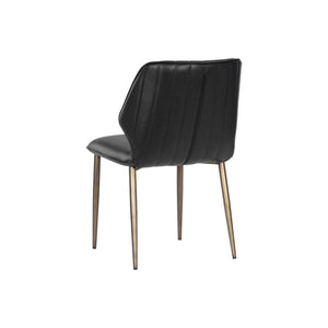 Clinton Dining Chair - Bronze - Bravo Black