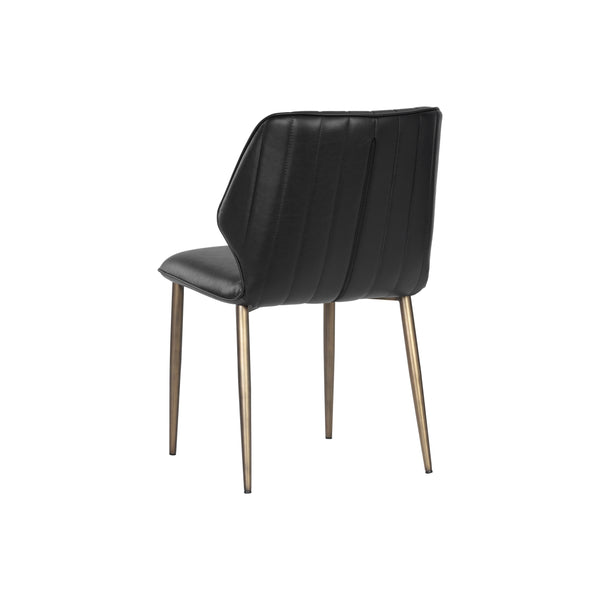 Clinton Dining Chair - Bronze - Bravo Black