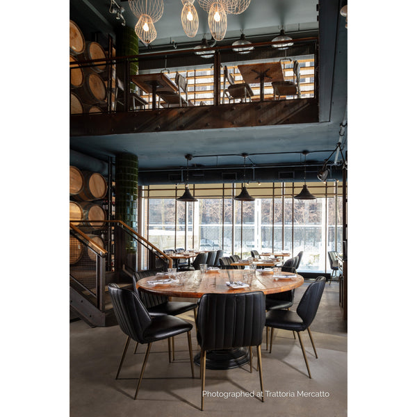 Clinton Dining Chair - Bronze - Bravo Black