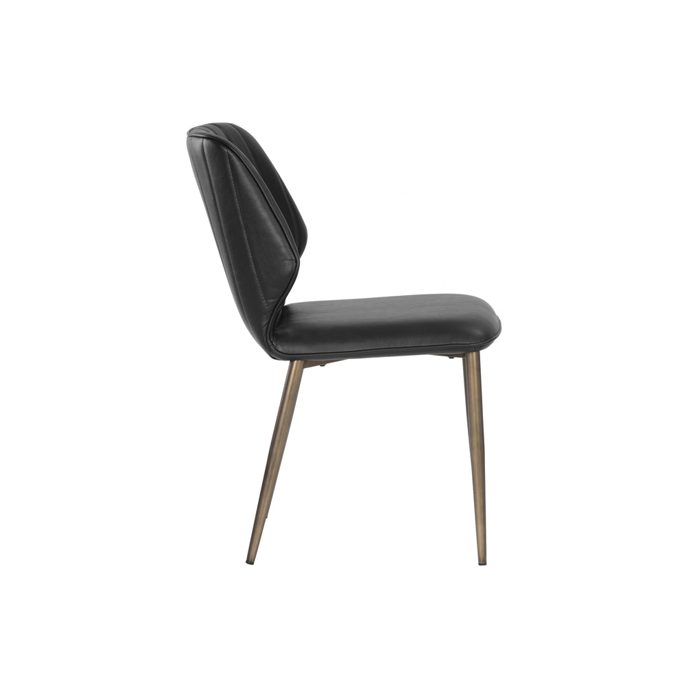 Clinton Dining Chair - Bronze - Bravo Black