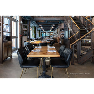 Clinton Dining Chair - Bronze - Bravo Black