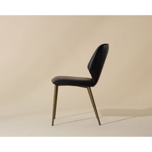 Clinton Dining Chair - Bronze - Bravo Black