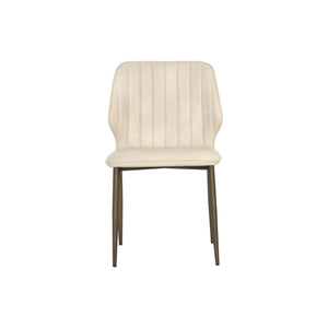 Clinton Dining Chair - Bronze - Bravo Cream