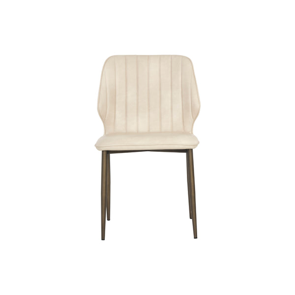 Clinton Dining Chair - Bronze - Bravo Cream