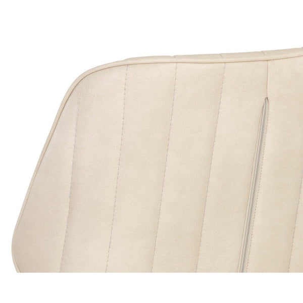 Clinton Dining Chair - Bronze - Bravo Cream