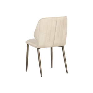 Clinton Dining Chair - Bronze - Bravo Cream