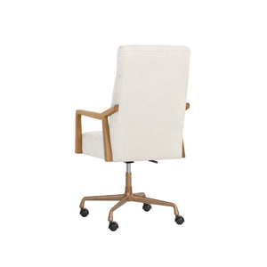 Collin Office Chair - Natural - Heather Ivory Tweed