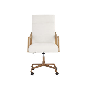 Collin Office Chair - Natural - Heather Ivory Tweed