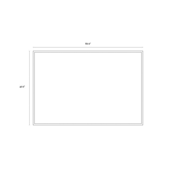 Cool Embrace - 60" X 40" - Gold Floater Frame