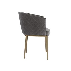 Cornella Dining Armchair - Blush Grey