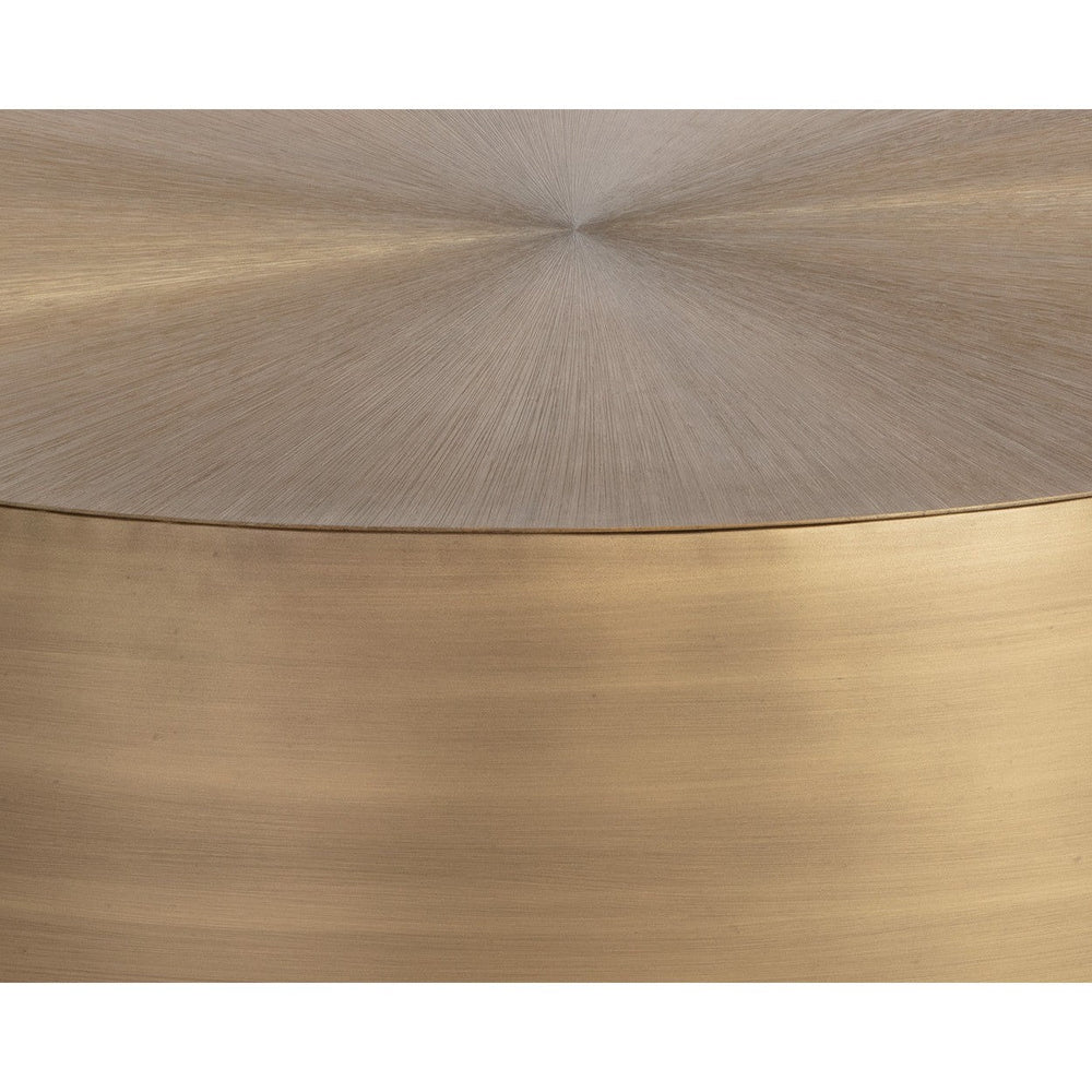 Creed Coffee Table Large - Antique Gold
