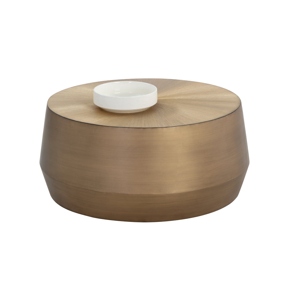 Creed Coffee Table Small - Antique Gold