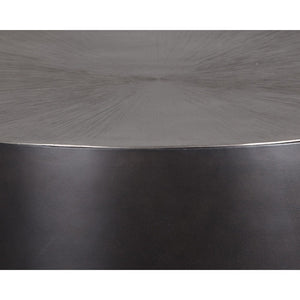 Creed Coffee Table Small - Gunmetal