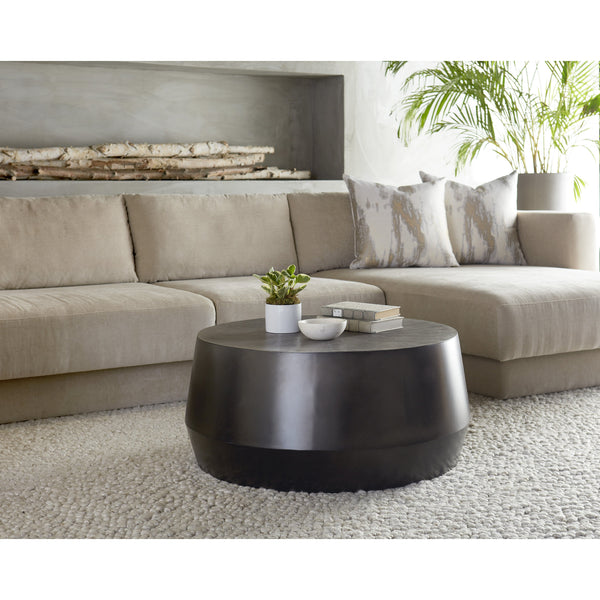 Creed Coffee Table Small - Gunmetal
