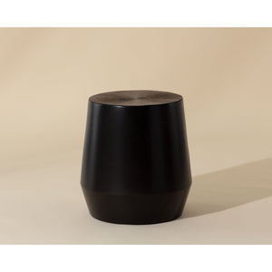 Creed End Table - Gunmetal