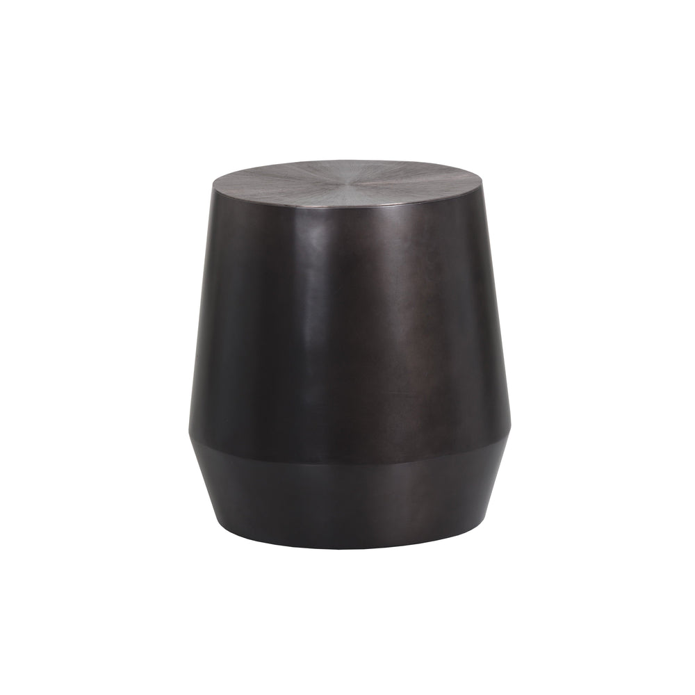 Creed End Table - Gunmetal