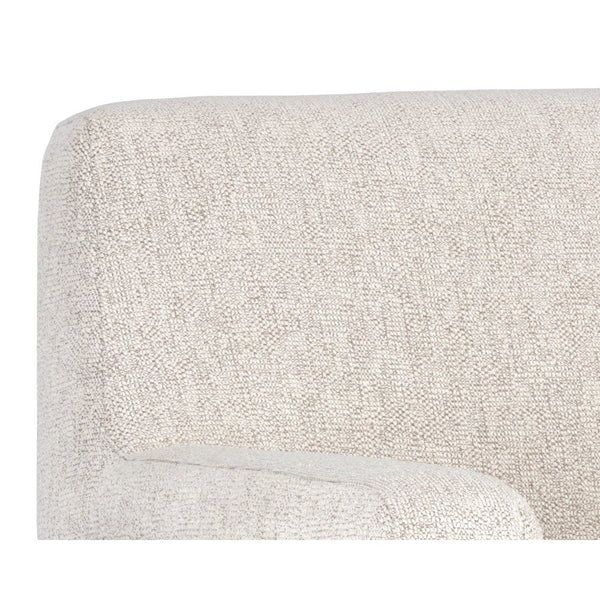 Cybil Lounge Chair - Dove Cream