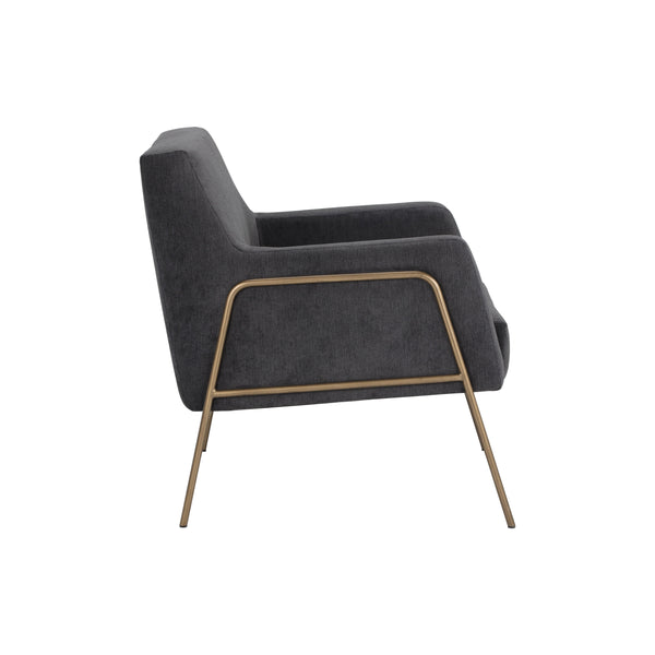 Cybil Lounge Chair - Polo Club Kohl Grey