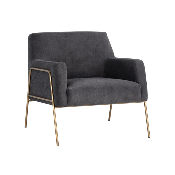Cybil Lounge Chair - Polo Club Kohl Grey