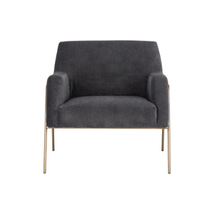 Cybil Lounge Chair - Polo Club Kohl Grey