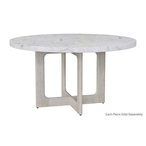Cypher Dining Table Top - Marble Look - White - 55"