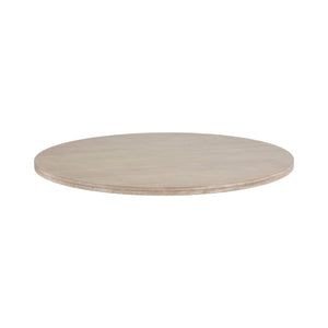 Cypher Dining Table Top - Wood - White Ceruse - 55"