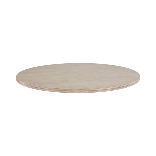 Cypher Dining Table Top - Wood - White Ceruse - 55"