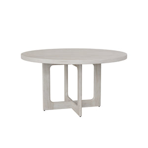Cypher Dining Table Top - Wood - White Ceruse - 55"