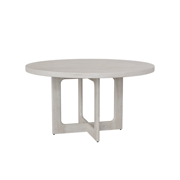 Cypher Dining Table Top - Wood - White Ceruse - 55"