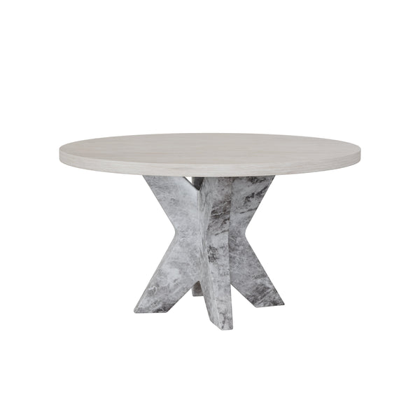 Cypher Dining Table Top - Wood - White Ceruse - 55"