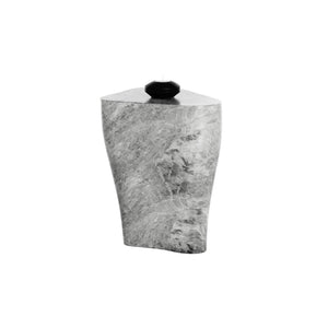Dali End Table Small - Marble Look - Grey