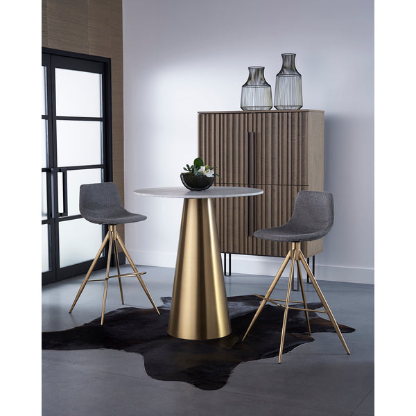 Damon Bar Table - Gold