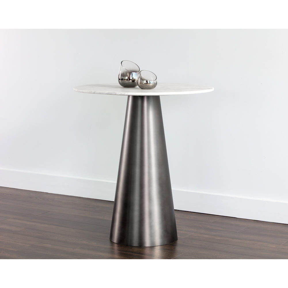 Damon Bar Table - Gunmetal