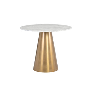 Damon Bistro Table - Gold - 35.5"