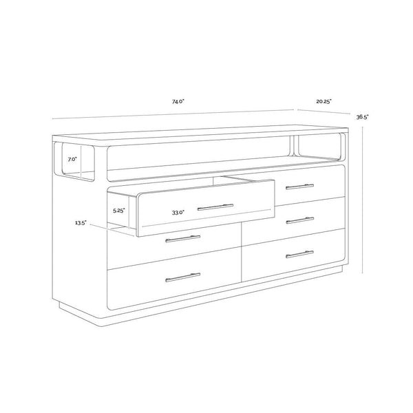 Danette Dresser - Black