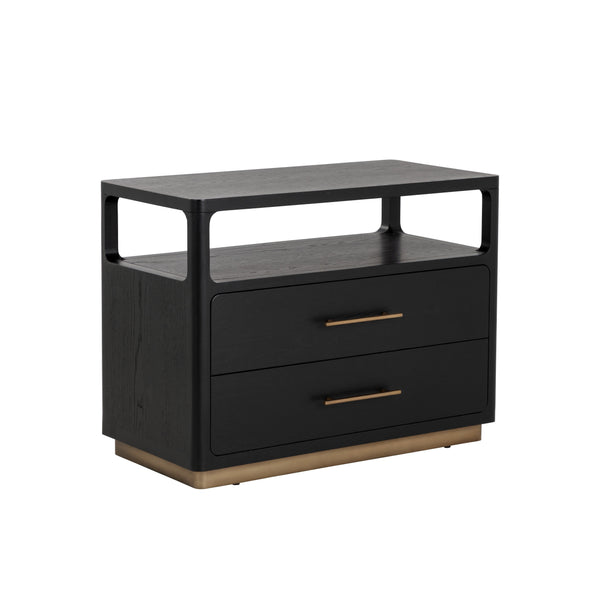 Danette Nightstand - Black