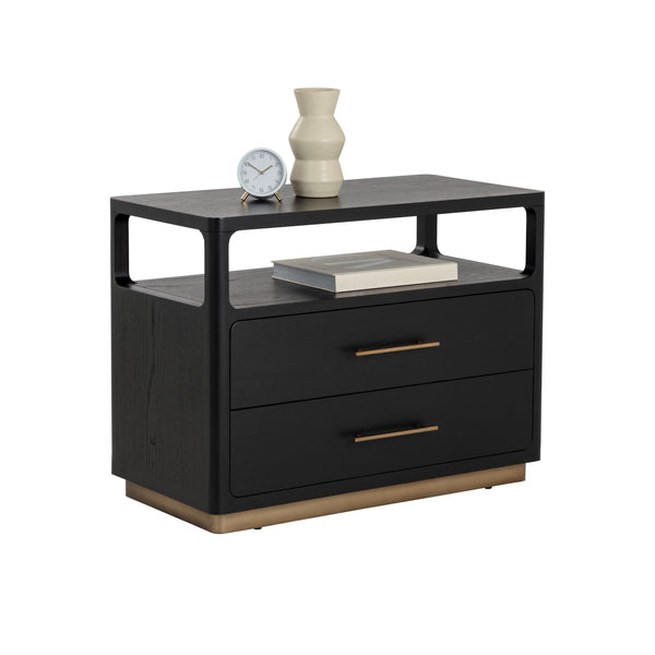 Danette Nightstand - Black
