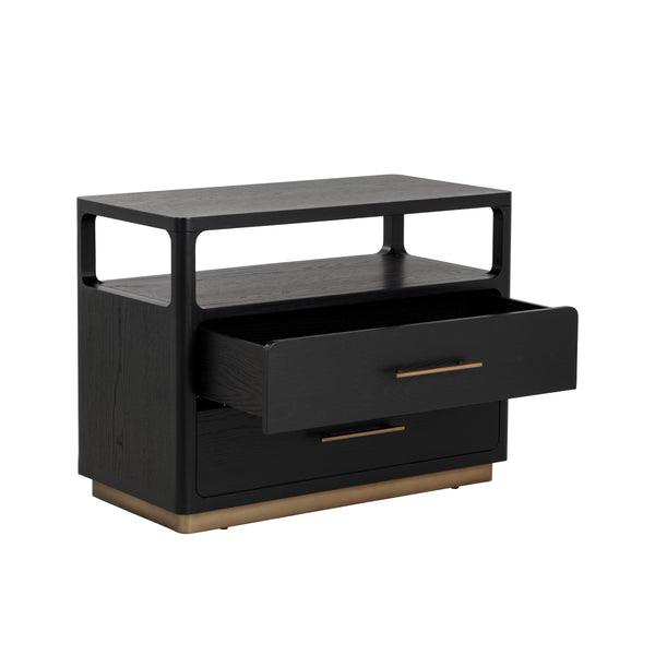 Danette Nightstand - Black